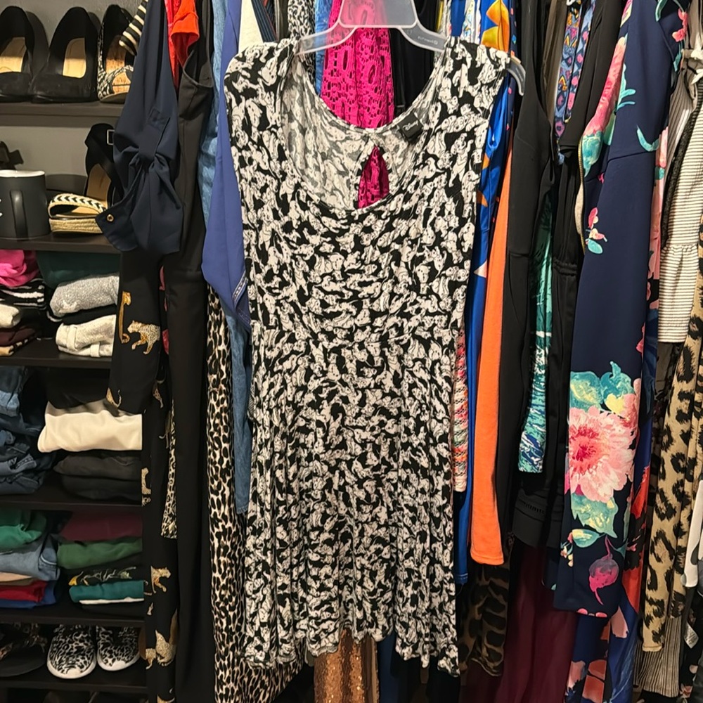 101 dalmatians Disney dress fit and flare size extra large